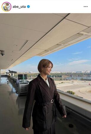 　阿部詩インスタグラム（ａｂｅ＿ｕｔａ）より