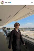 　阿部詩インスタグラム（ａｂｅ＿ｕｔａ）より