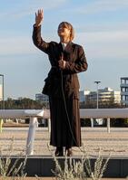 　イベントに登場した阿部詩