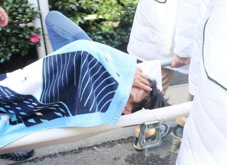 　総合１４位でゴールし引き揚げる東洋大・薄根大河（撮影・石井剣太郎）