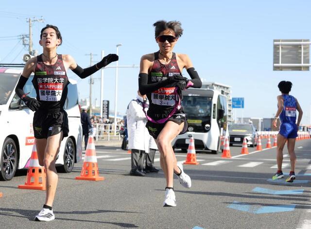 波紋　箱根駅伝でコース上に犬乱入