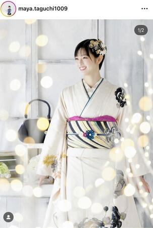 田口真彩のインスタグラム＠ｍａｙａ．ｔａｇｕｃｈｉ１００９より