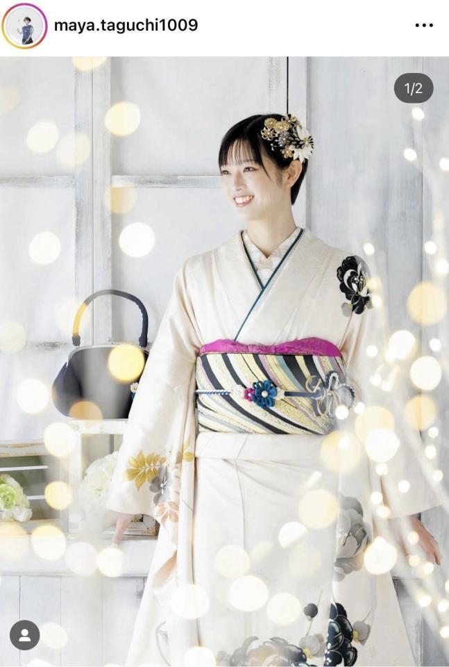 田口真彩のインスタグラム＠ｍａｙａ．ｔａｇｕｃｈｉ１００９より