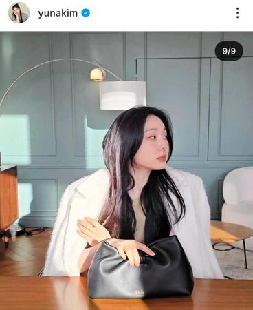 　キム・ヨナのインスタグラム（＠ｙｕｎａｋｉｍ）から