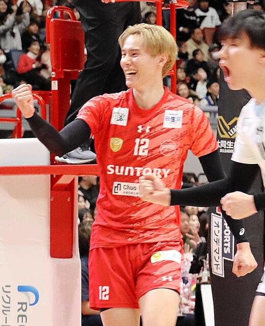 サントリー17連勝 高橋藍が貫録16得点「集中力をキープしながら