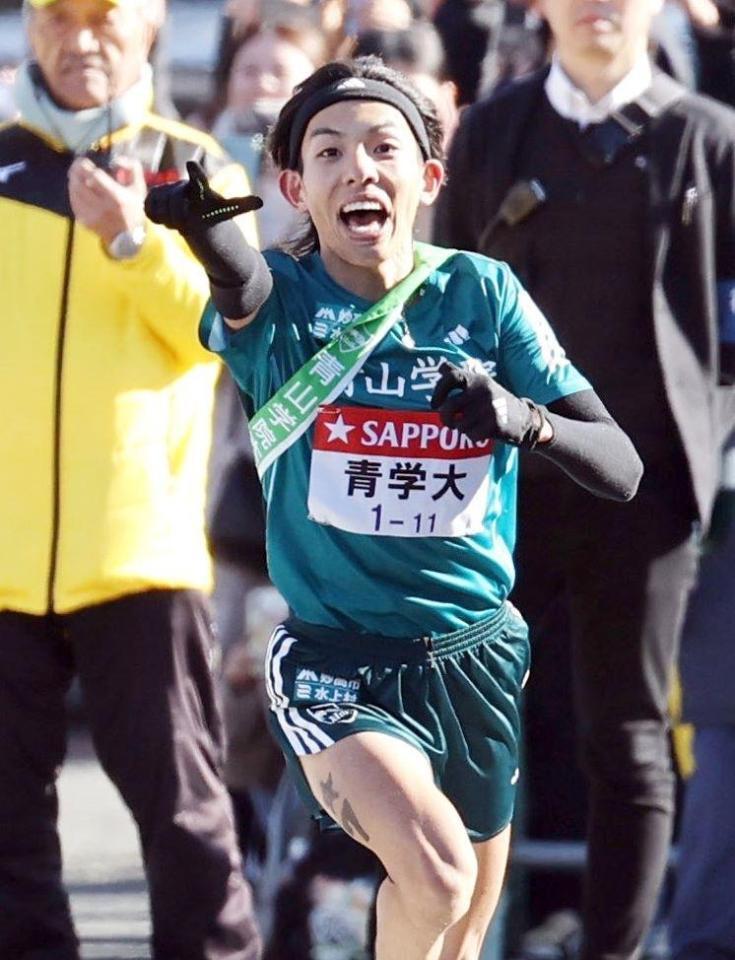 　青学大・黒田朝日