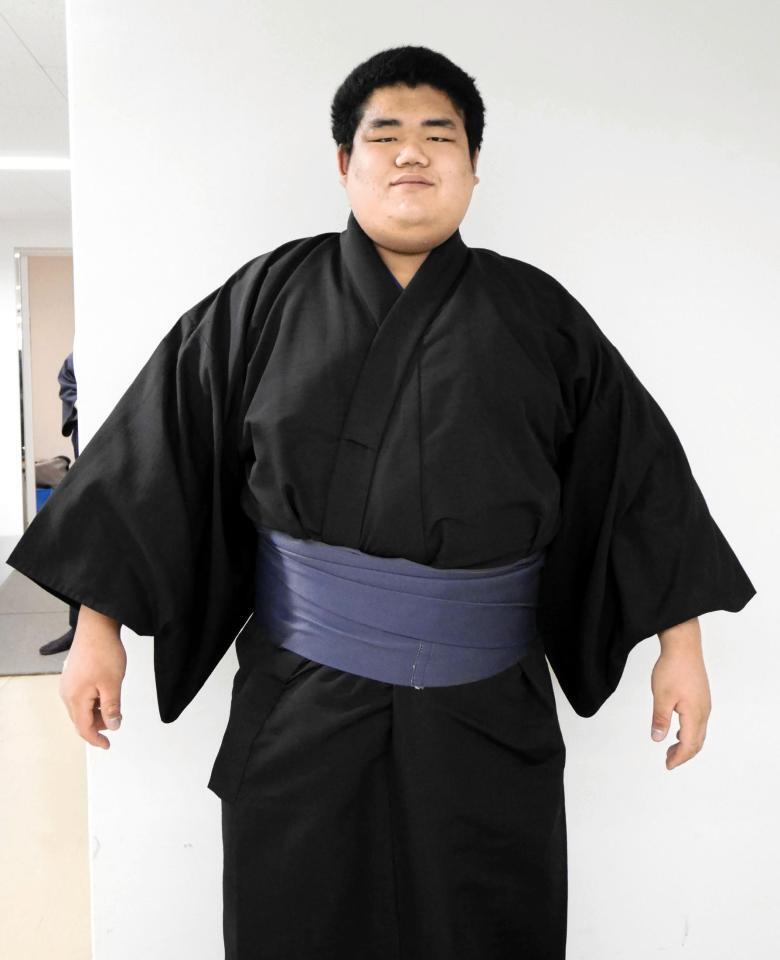 　新弟子検査を受けた中里昌暉