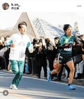 　黒田然のインスタグラム（＠ｋ．ｚｎ＿）から