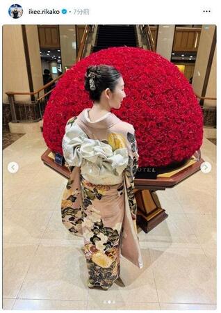 　池江璃花子のインスタグラム（ｉｋｅｅ．ｒｉｋａｋｏ）より