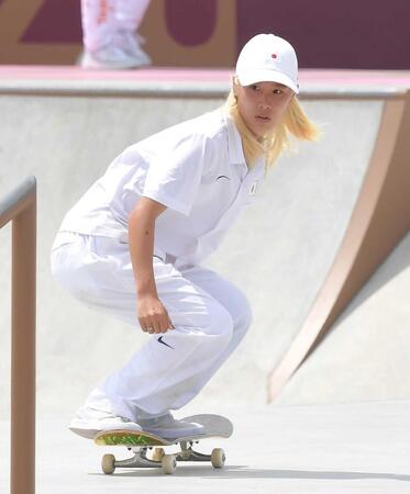 西村碧莉＝２０２１年７月２５日、有明アーバンスポーツパーク