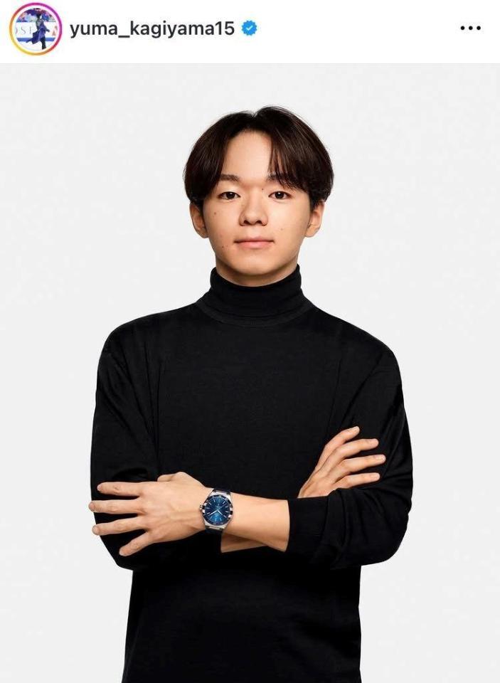 鍵山優真インスタグラム（ｙｕｍａ＿ｋａｇｉｙａｍａ１５）より