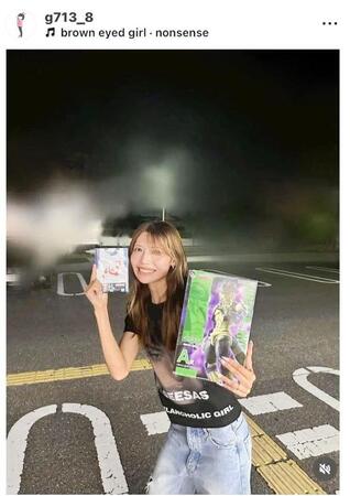 中島ひとみのインスタグラム（＠ｇ７１３＿８）から