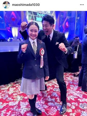 島田麻央インスタグラム（ｍａｏｓｈｉｍａｄａ１０３０）より