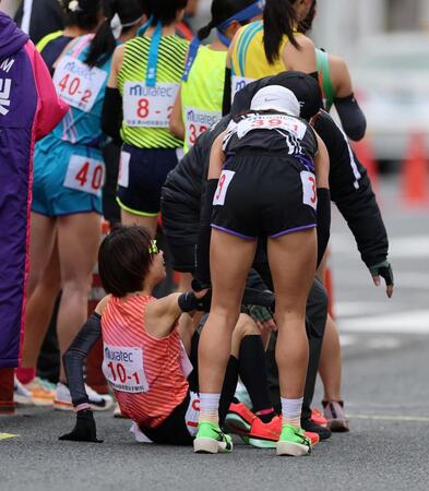 不破聖衣来は1区25位 タスキリレーで転倒も故障明けも意地の走り スタート直後最後方→後半ジャンプアップ