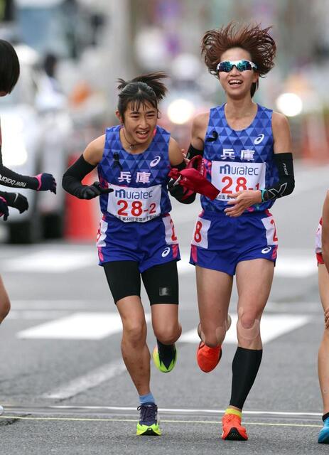 全国女子駅伝　兵庫７大会ぶりＶならず