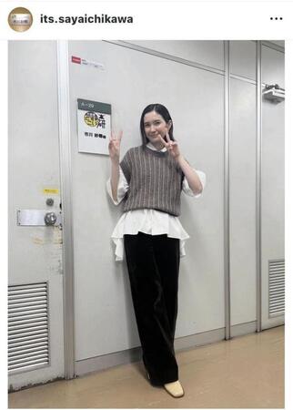 　市川紗椰のインスタグラム（＠ｉｔｓ．ｓａｙａｉｃｈｉｋａｗａ）から