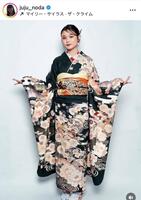 　野田樹潤インスタグラム＠ｊｕｊｕ＿ｎｏｄａより