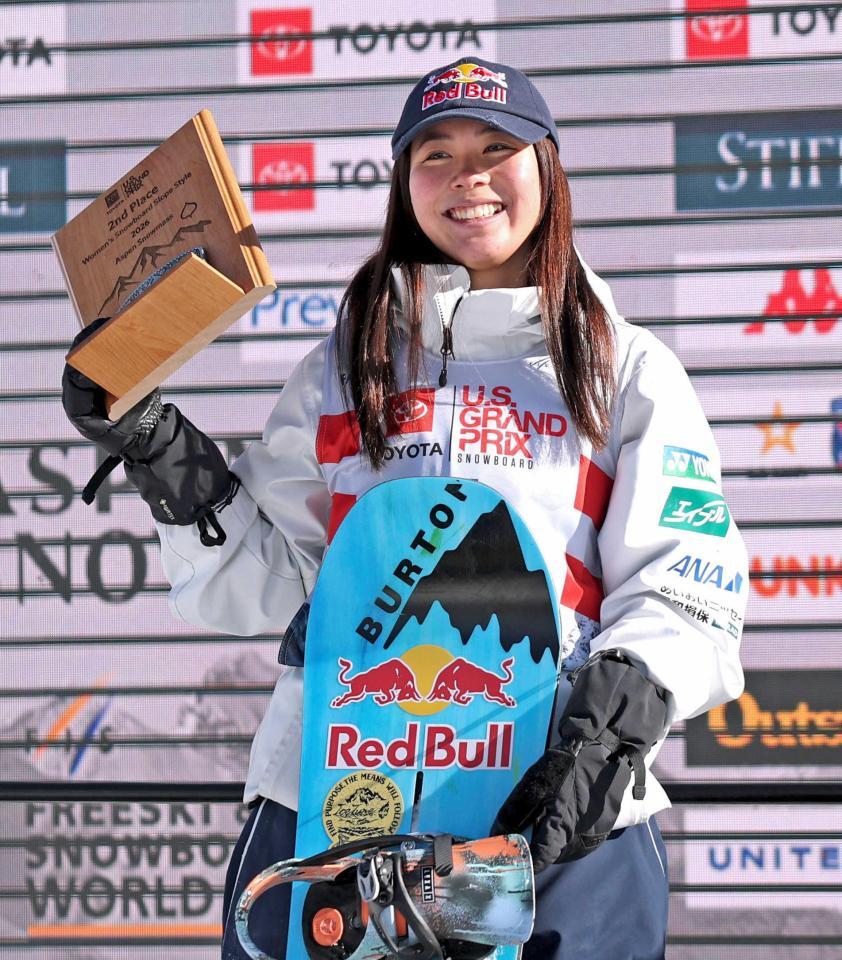 　女子２位に入った深田茉莉（ゲッティ＝共同）