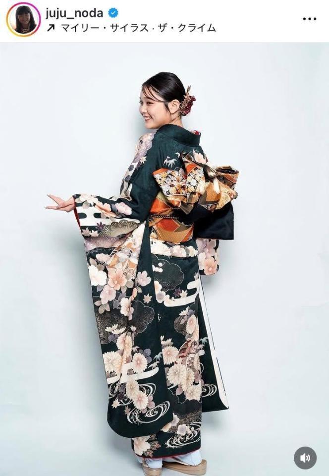 　野田樹潤インスタグラム＠ｊｕｊｕ＿ｎｏｄａより