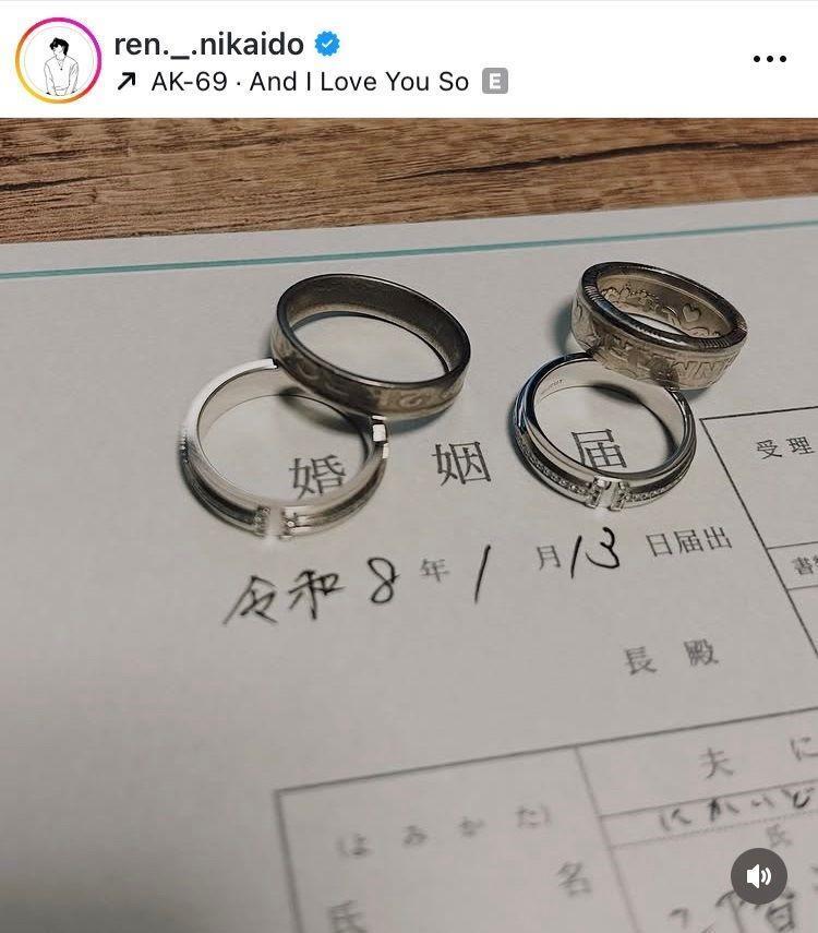 二階堂蓮インスタグラム（ｒｅｎ．＿．ｎｉｋａｉｄｏ）より