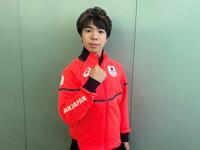 　練習を公開した五輪代表の佐藤駿