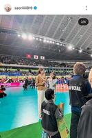 木村沙織さんのインスタグラム（＠ｓａｏｒｉｉｉｉｉ８１９）から