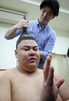 ２日連続金星を挙げた義ノ富士