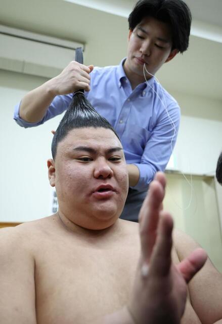 ２日連続金星を挙げた義ノ富士