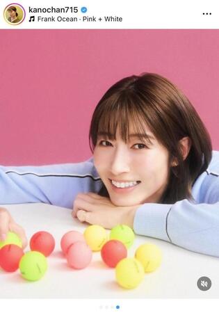狩野舞子さんのインスタグラム＠ｋａｎｏｃｈａｎ７１５より