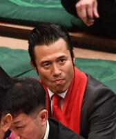 　アントニオ小猪木＝両国国技館（撮影・園田高夫）