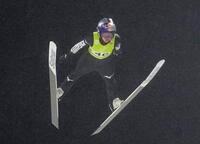 ４位となった高梨沙羅の飛躍