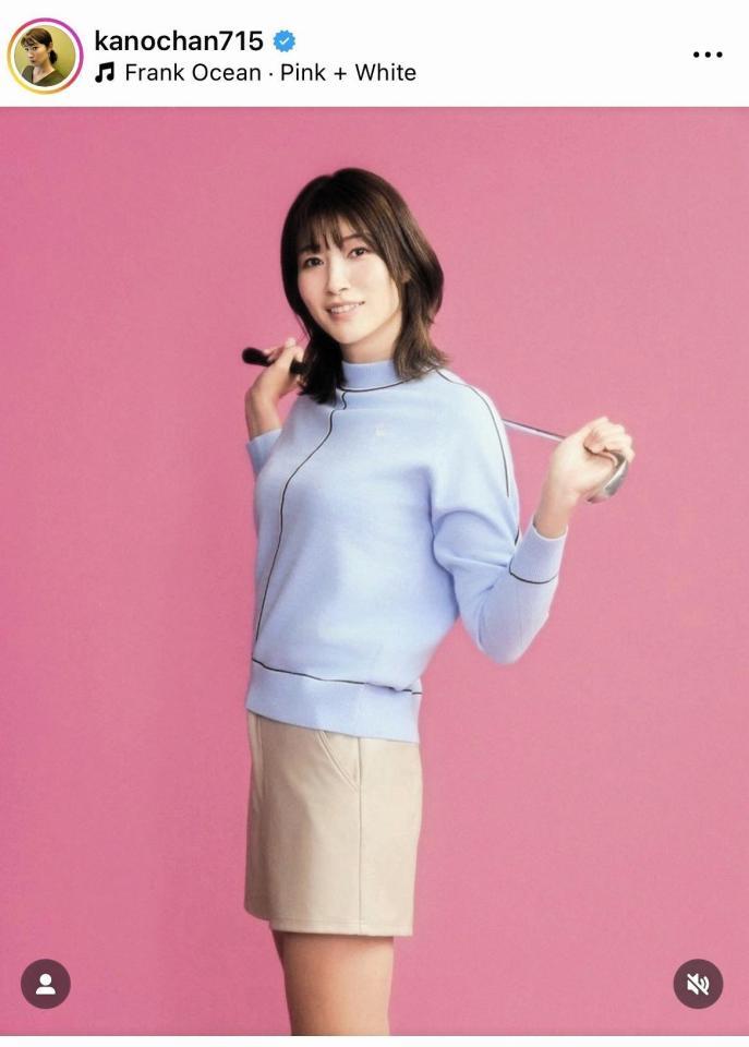 狩野舞子さんのインスタグラム＠ｋａｎｏｃｈａｎ７１５より