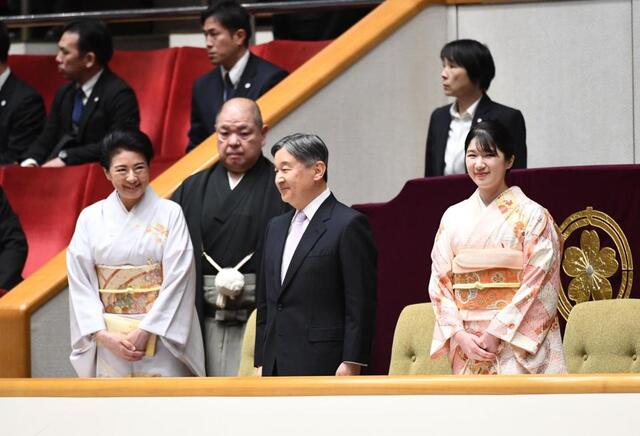 ６年ぶり天覧相撲にＳＮＳも沸く