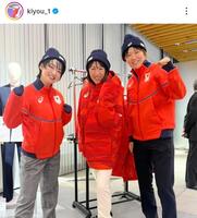 　清水希容さんのインスタグラム（ｋｉｙｏｕ＿１）より 