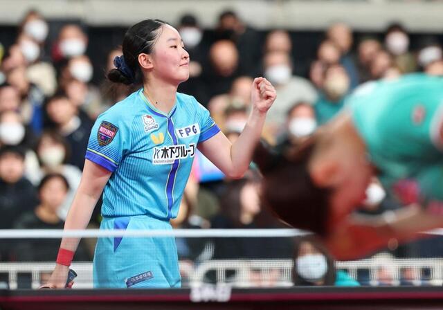 張本美和が準決勝進出 長崎美柚に4－1で逆転勝ち 初優勝＆ジュニアと