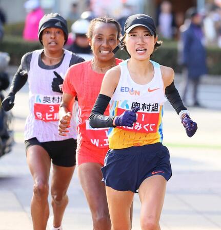 矢田みくに　初マラソン日本最高２時間１９分５７秒　日本人トップ４位　ロスへ新星誕生！「マラソンで挑戦したい」