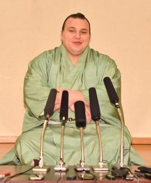 新大関Ｖ安青錦「体に良くないものを」