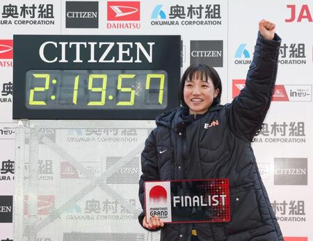 【大阪国際女子マラソン】初マラソン日本最高の矢田みくにがめっちゃお茶目♥一夜明けで「元気すぎるだろ」「ポーズがいちいちかわいい」カンテレ出演で激カワポーズ