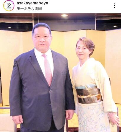 　浅香山部屋のインスタグラム（ａｓａｋａｙａｍａｂｅｙａ）より