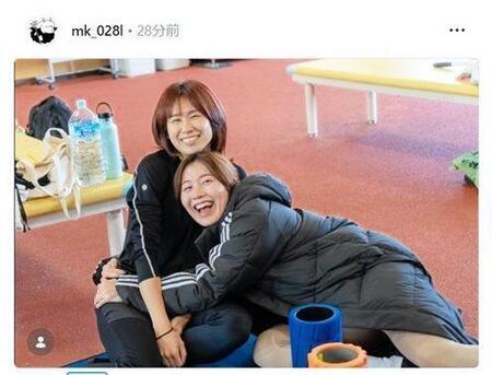 　福部真子のインスタグラム（ｍｋ＿０２８ｌ）より