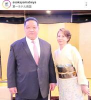 　浅香山部屋のインスタグラム（ａｓａｋａｙａｍａｂｅｙａ）より