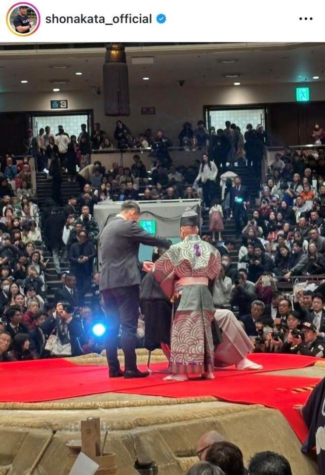 中田翔氏インスタグラム（ｓｈｏｎａｋａｔａ＿ｏｆｆｉｃｉａｌ）より