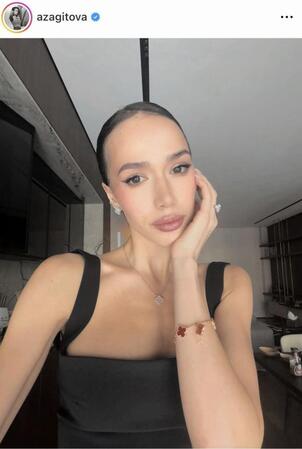 　ザギトワのインスタグラム＠ａｚａｇｉｔｏｖａより