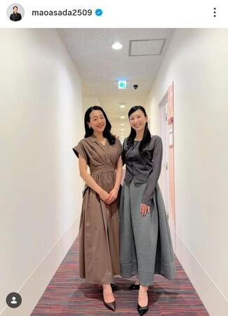 　「徹子の部屋」出演を報告した浅田真央さんのインスタグラム＠ｍａｏａｓａｄａ２５０９（１月３１日付）より
