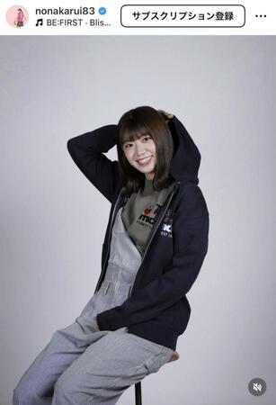 野中瑠衣のインスタグラム＠ｎｏｎａｋａｒｕｉ８３より