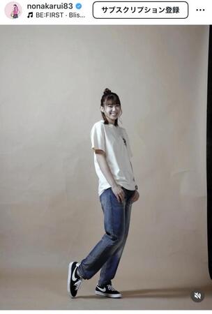 野中瑠衣のインスタグラム＠ｎｏｎａｋａｒｕｉ８３より