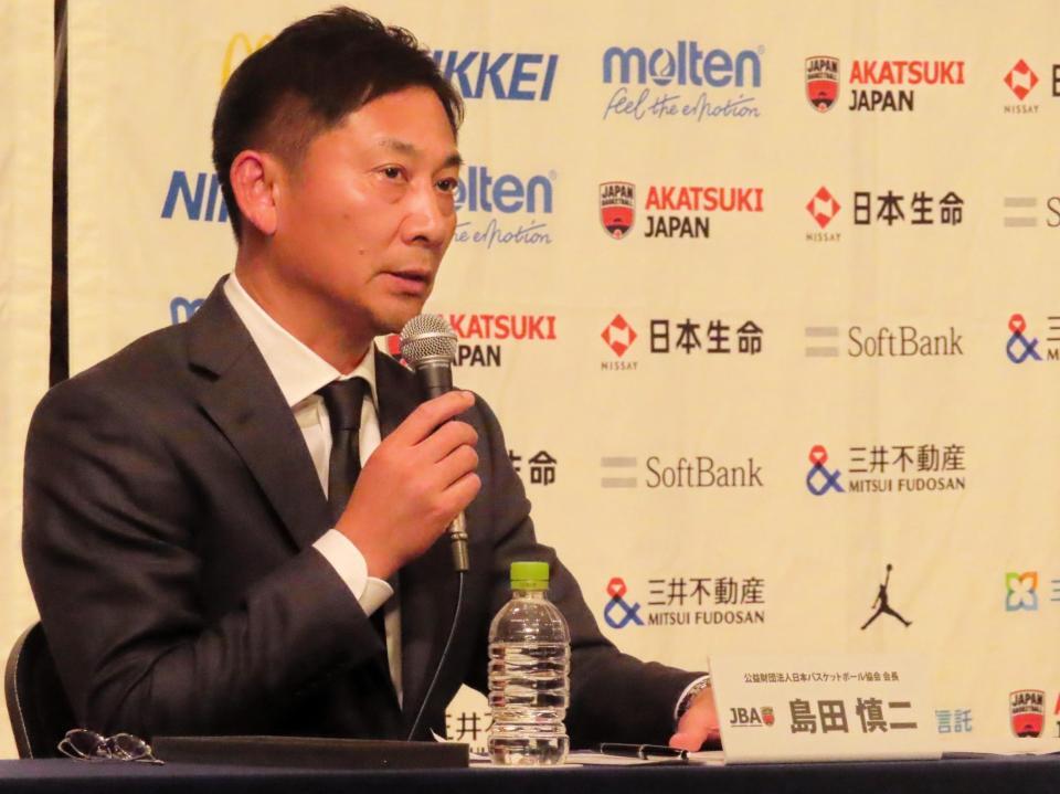 ＪＢＡの島田慎二会長