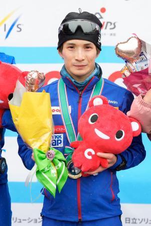 　スプリント・クラシカルで優勝した川除大輝＝白馬スノーハープ