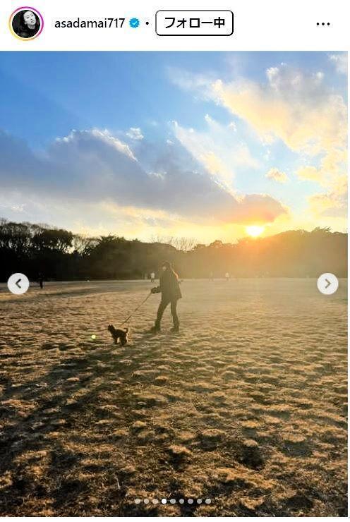 浅田舞のインスタグラム＠ａｓａｄａｍａｉ７１７より
