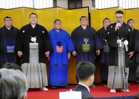 夢道鵬、王鵬、大嶽親方